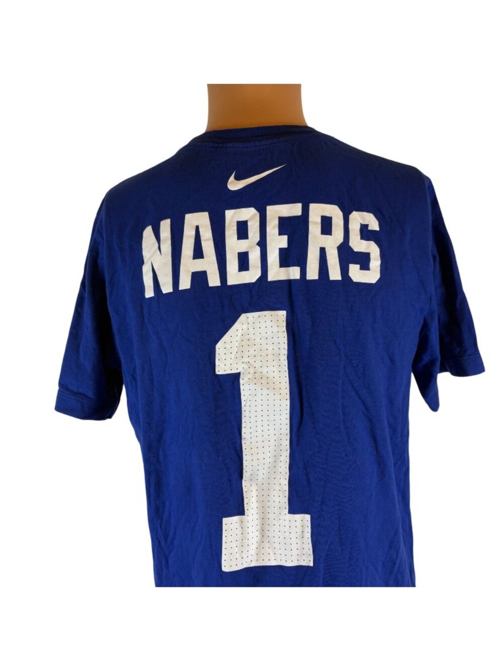 Nike Malik Nabers Jersey T Shirt Mens Size M New York Giants NFL Football